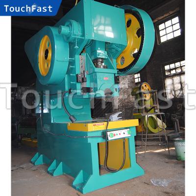 China Metal Sheet Stamping 10 16 20 25 40 50 63 100 Ton Plate Sheet Hole Small Mini Mechanical Used Making Press Machine Power Press For Sale Customs Data for sale