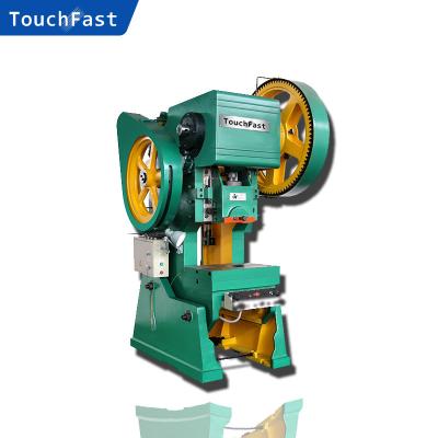 China Metal Sheet Stamping Touchfast Mechanical Press Machine For Pipe Stample 125T Metal Plate Power Press And Mechanical J23 Punch In Hardware for sale