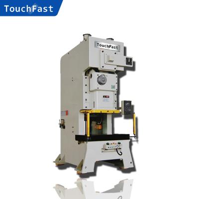 China Metal Sheet Stamping Touchfast J23 Throat Punch Machine Press Sheet Metal Deep Punching Machine with CNC Auto Feeding Worktable for sale