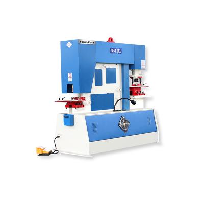 China Metal Sheet Stamping Factory Wholesale Price Combined Machine Locksmith Hydraulic Punch And Shear Machine for sale