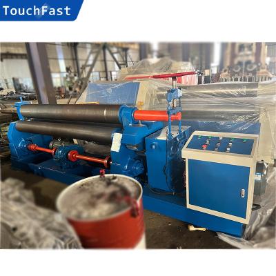 China Touchfast 4 Rolling Mill W12 w11 Sheet Metal Roller CNC Plate Bending Machine / Rolling Rolling Machine for sale