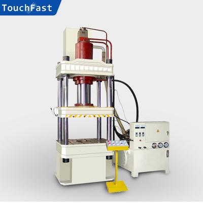 China Touchfast 60T 100T Y32 series 4 column hydraulic press metal deep drawing material punching machine on sale for sale