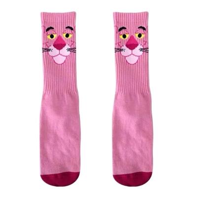 China Fashion Trendy Casual Cotton Funny Pink Panther Bangs Ladies Mean Tube Kawaii Personality Cartoon Bangs Wholesale for sale