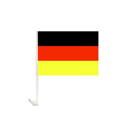 China Custom Portable High Quality Polyester Car Flag Car Window Flag Decoration Banner for sale