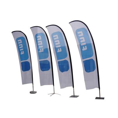 China Promotional Portable Cheap Adversting Banner Bow Flags for sale