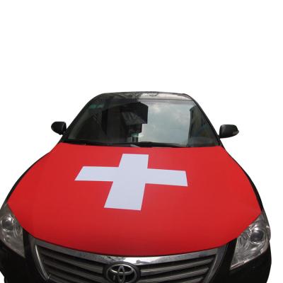 China Holland Flag, Car Bonnet Decoration Customer Flag Car Engine Hood Cover Swiss Flag for sale