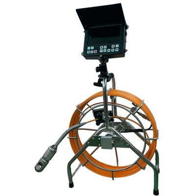 China 60m waterproof disc rotating pipe detection with DVR camera for sale