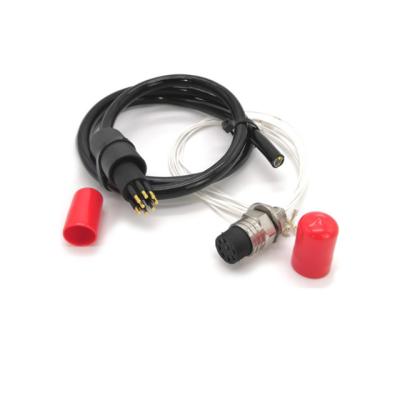 Cina MCIL-2 4 6 8-M underwater male inline electrical cable connector in vendita