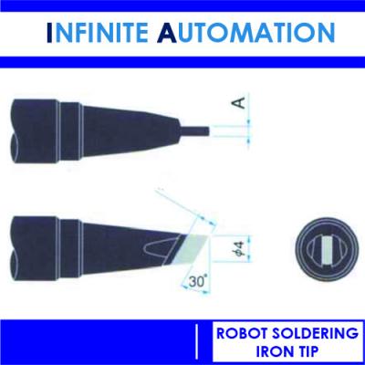 中国 P10DCN-L P15DCN-Lのはんだ付けするロボット溶接の先端のはんだごての部品 販売のため