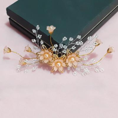 China Direct sales of new alloy 2019 Han hairpin bride party clothing ornaments hair headdress costume ancient ethnic accessories manufacturers for sale