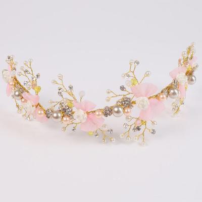 China Wedding Large Crystal and Rhinestone Handmade Bridal Hair Accessories Wedding Tiaras for Bridal Fashion Women Hair Accessories Luxury for sale