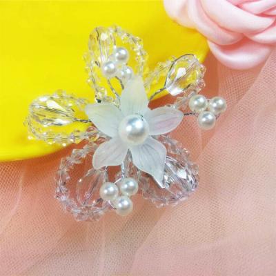 China Party Bridal Jewelry Duckling Clip Bride Hair Jewelry Crystal Wedding, Wedding Headpiece For Wholesale for sale