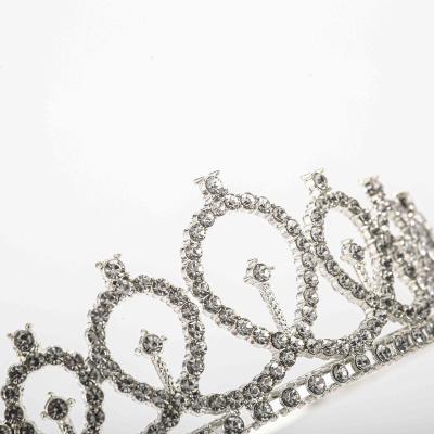 China Chinese Wholesale Crown Inlaid Rhinestone Crown Factory Supply Adults And Children for sale