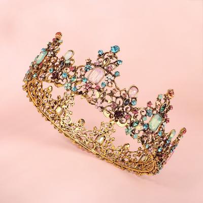 China Wholesale Fancy Bridal Hair Tiara Accessories Wedding Shining Hair Accessories Bridal Rhinestone Crowns Tiaras for sale