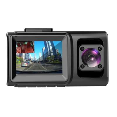 China Waterproof 2K Night Vision GPS Infrared Super Dual Lens Car Black Box DVR for sale