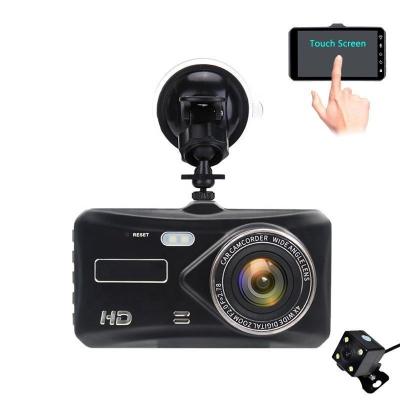 China Waterproof Touch Screen 1080P Night Vision Video Camera DVR For Car Dash for sale