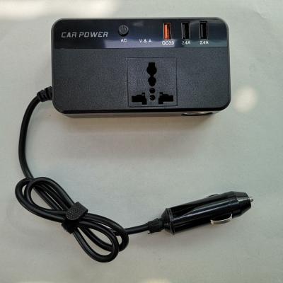 China New 2021 200W 12V to 220V 240V 13x7x3.5cm Inverter Car Power Inverter for sale