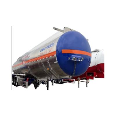 China Mechanical Suspension Chinese Offers 60000-Liter Steel 3-Axis Oil Tanker Semi-Trailer for sale