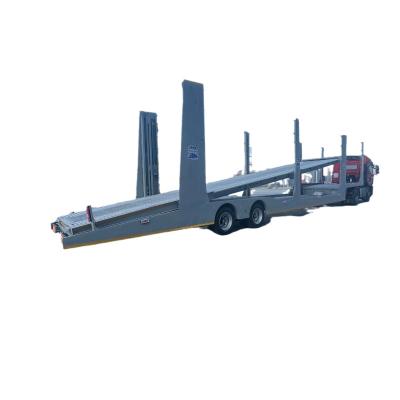 China CIMC 16 Tires Car Transport Semi Trailer with WABCO Valve Brake System and Performance for sale