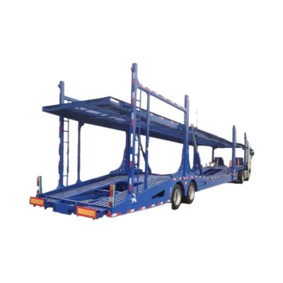 China 6 Car Transport Semi Trailer with CIMC Axle and Mechanical/Air Suspension for sale