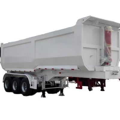 China CIMC Tipper Dump Semi-trailer met standaard 28 ton landingsgestel en duurzaam staal Te koop