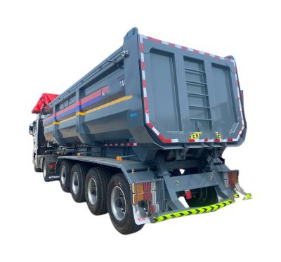 China CIMC New Product Very Cheap Steel Tipper Dump Semi-Trailer for Trucks for sale