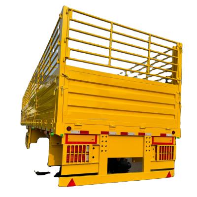 Китай CIMC Great Material Factory Direct 3-axle Fence Truck Cargo Semi-trailer China Supplier Direct Sales Fence Semi-trailer Продажа прямых материалов продается