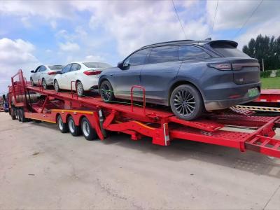 China 3 Axle Vehicle Auto Car Carrier Transport Semi Trailer for sale