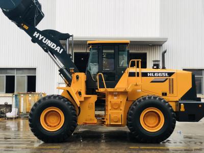 China High Performance Wheel Loader Hyundai Duurzame bouwmachines Te koop