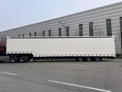 China Versatile CIMC Tarped Semi-Trailer Frames New Design Durable Customizable For Cargo Protection For Sale for sale