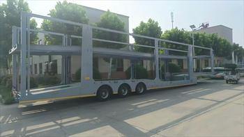 China Reliable Car Carrier Semi Trailer For Efficient Cars Transportation Ensuring Max Protection High Stability for sale