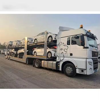 China Reliable Car Carrier Semi Trailer For Efficient Cars Transportation Ensuring Max Protection High Stability for sale