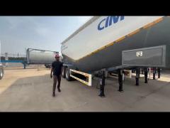 cement semi trailer