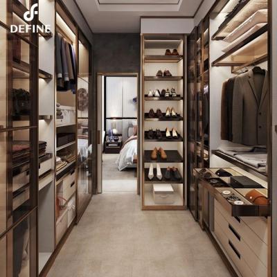 China Other Simple Modern Home Assembly Home Bedroom Assembly Modular Luxury Light Luxury Hotel Bedroom Wardrobe Durable Closet for sale