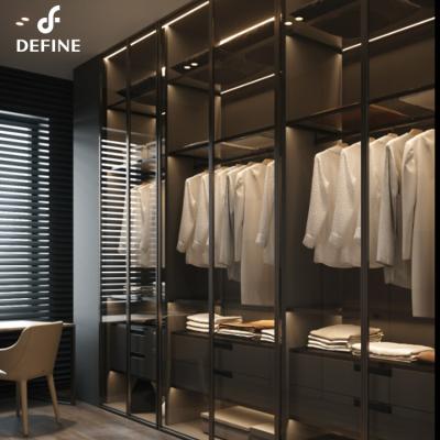 China Other Interior Design Bespoke Fitted Wardrobes From China Foshan Supplier for sale