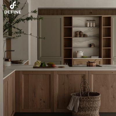 China Modern PANEL Design Customized Competitive Price Nice Wooden Kitchen Furniture Sideboard Sample for sale