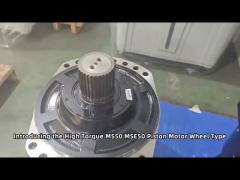 Poclain MS50 Hydraulic Wheel Motor For Forging Manipulator