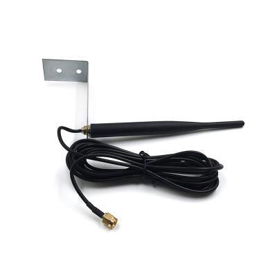 China ABS 2.4G 2.5, 3.5 GHz WiFi, LTE Rubber Duck Antenna with RP-SMA Connector for sale