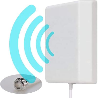 China Hot Selling Indoor 9dBi ABS Panel Antenna 698 To 2700 MHz Wall Mount External Signal Booster WiFi Antenna for sale