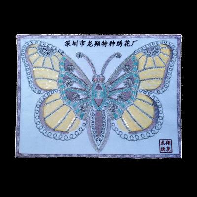 China Special Hot Selling Breathable Rope Design Embroidery Tape Patches For Clothes for sale