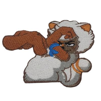 China Other High Quality Customized Anime Embroidery Cartoon Patches Embroidered Patches On Clothes for sale