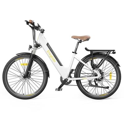 China HOT EU Wholesale Eleglide T1 Aluminum Alloy Step-thru Electric Bike 36V 12.5AH 250W Dropshipping Battery City Electric Bike Moped for sale