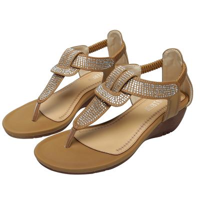 China 2022 Fashion Trend Low Price High Quality Platform Ladies Sandals Women Wedge Shoes for sale