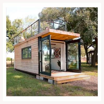 China 20FT Modern Design Prefab Family Modular Home Container Living Homes for sale