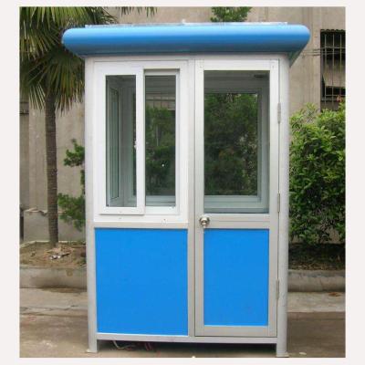 China Modern Portable Prefab Home Parking Cabin Community Security Sentry Box for sale