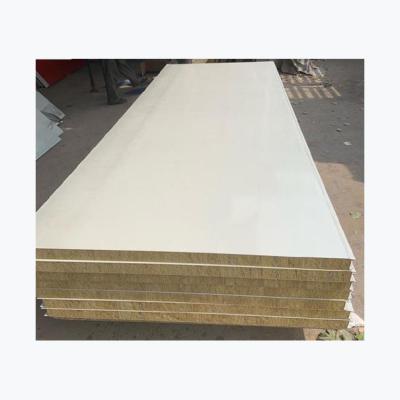 China modern rock wool sandwich panels for wall and roof panels price for sale