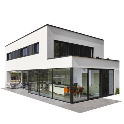 China Light Steel Parking Lot Villa Steel Structure House Prefab Villa Luxury House Prefab Home for sale