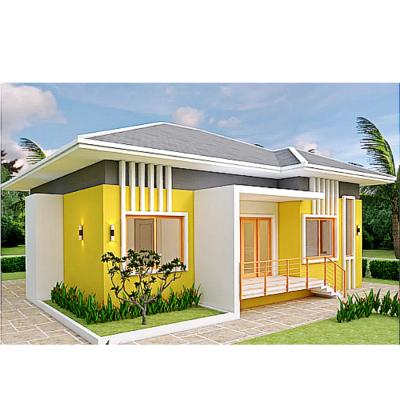 China Modern Light Prefab Villa Design Prefab Light Luxury Steel Frame Villa Family Room Family House Steel Structure Home Steel Structure for sale