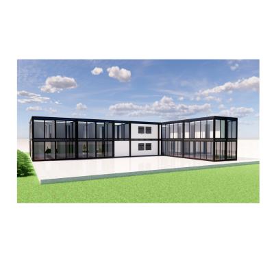 China Modern Prefab Container Houses Tiny House Easy To Install To Disassemble / Assemble Africa And Philippines for sale