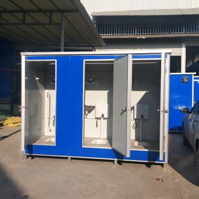 China Wholesale Low Cost Construction Site Modern Mobile Public Prefab Toilet Bathroom Portable Toilet for sale